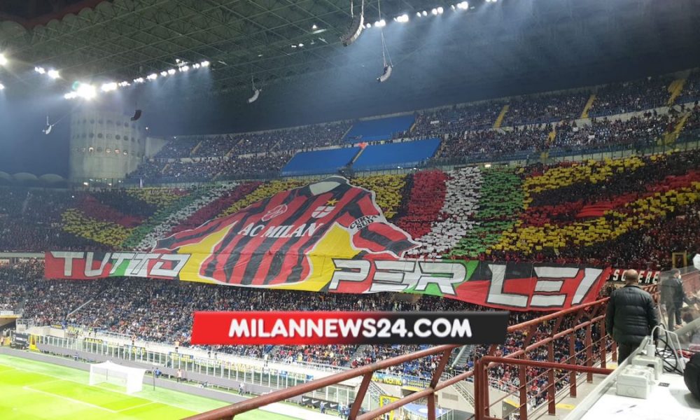 Inter Milan La Coreografia Della Curva Sud Tutto Per Lei Foto Mn