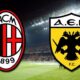 milan aek atene streaming diretta tv