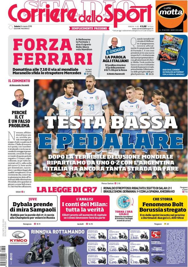 corriere dello sport 2018 03 24 5ab58bb4a0b7f