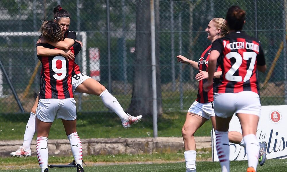 Ufficiale Finale Coppa Italia Femminile Roma Milan Al Mapei Stadium