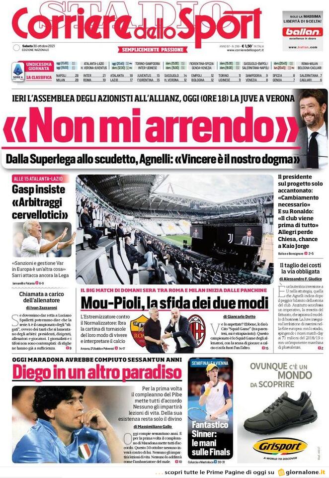 corriere dello sport 2021 10 30 617cc9eeb24a6