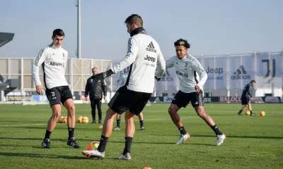 allenamento juve continassa morata mckennie bentancur