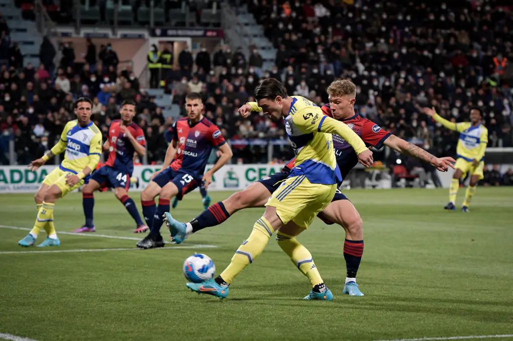 vlahovic cagliari juve