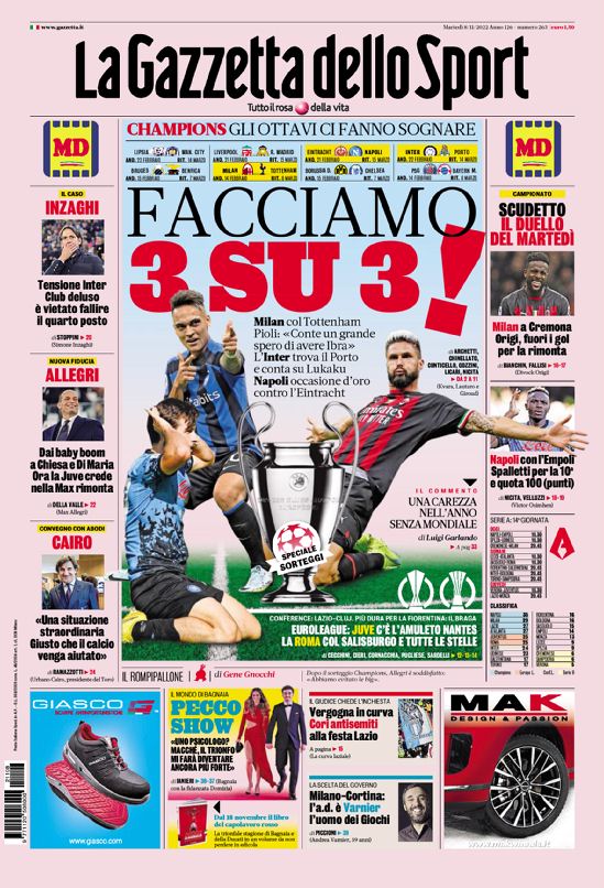 gazzetta dello sport