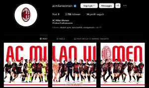 Screenshot 2023 03 02 at 19 15 08 AC Milan Women @acmilanwomen • Foto e video di Instagram