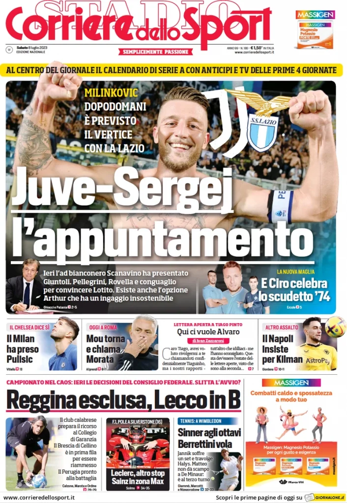 corriere dello sport 011202560