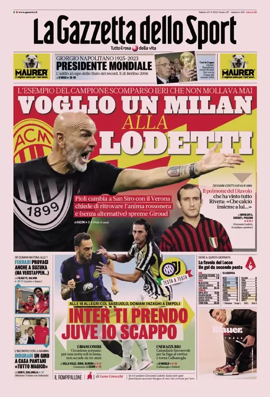 la gazzetta dello sport 010018157