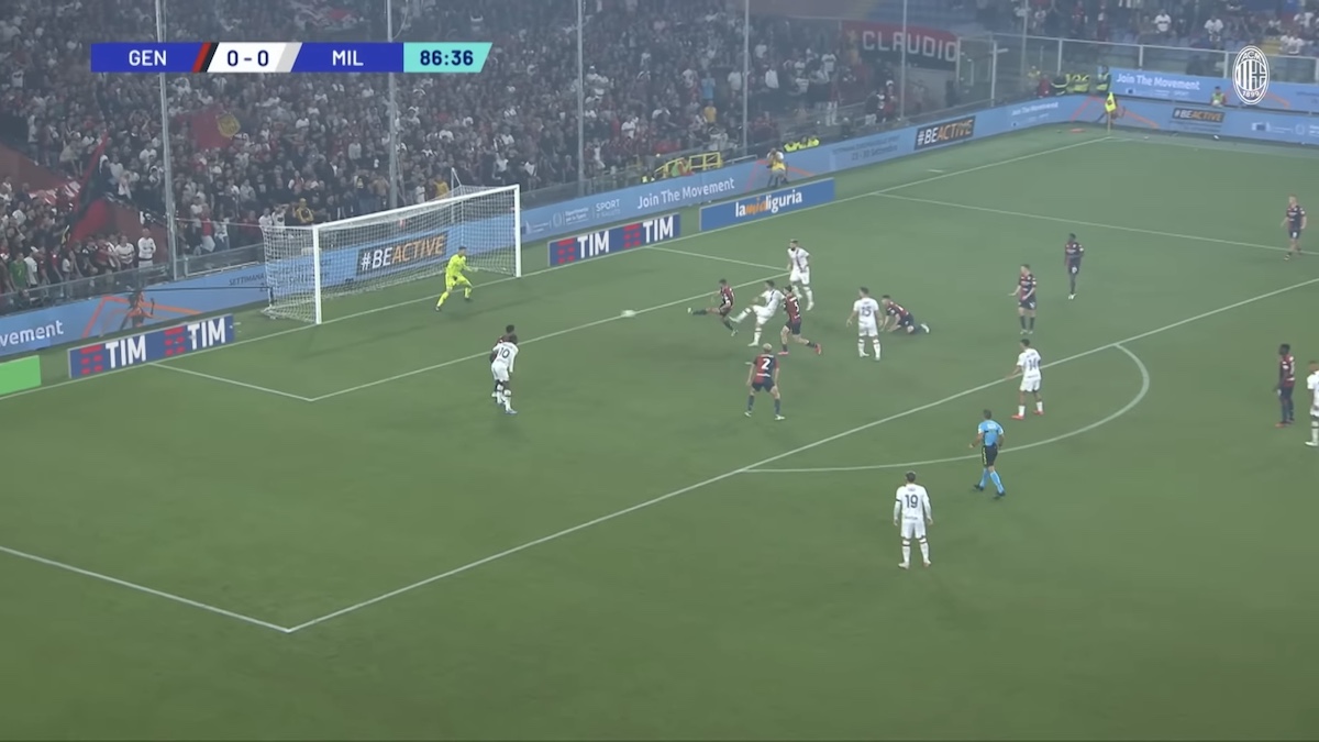 Highlights Genoa Milan