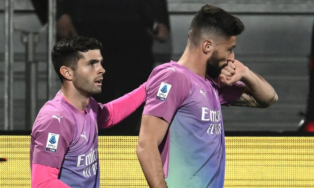 Giroud Frosinone Milan