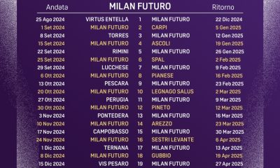 Calendario Milan Futuro