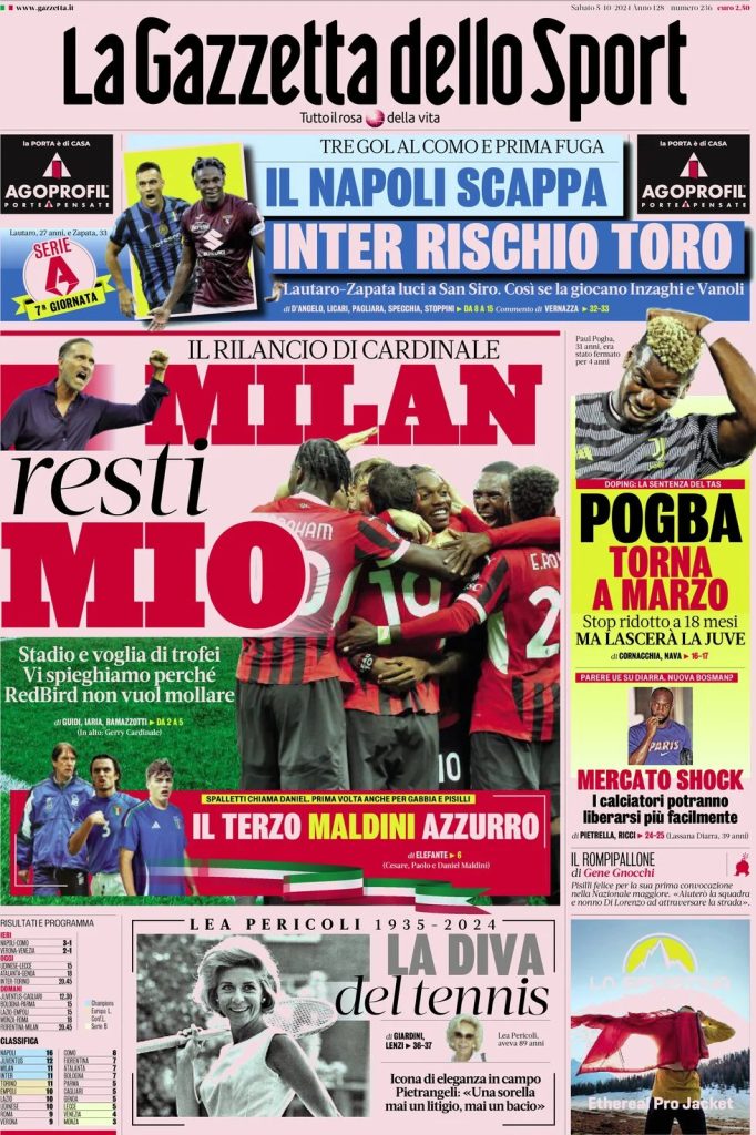 la gazzetta dello sport 072812878