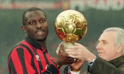 weah pallone oro