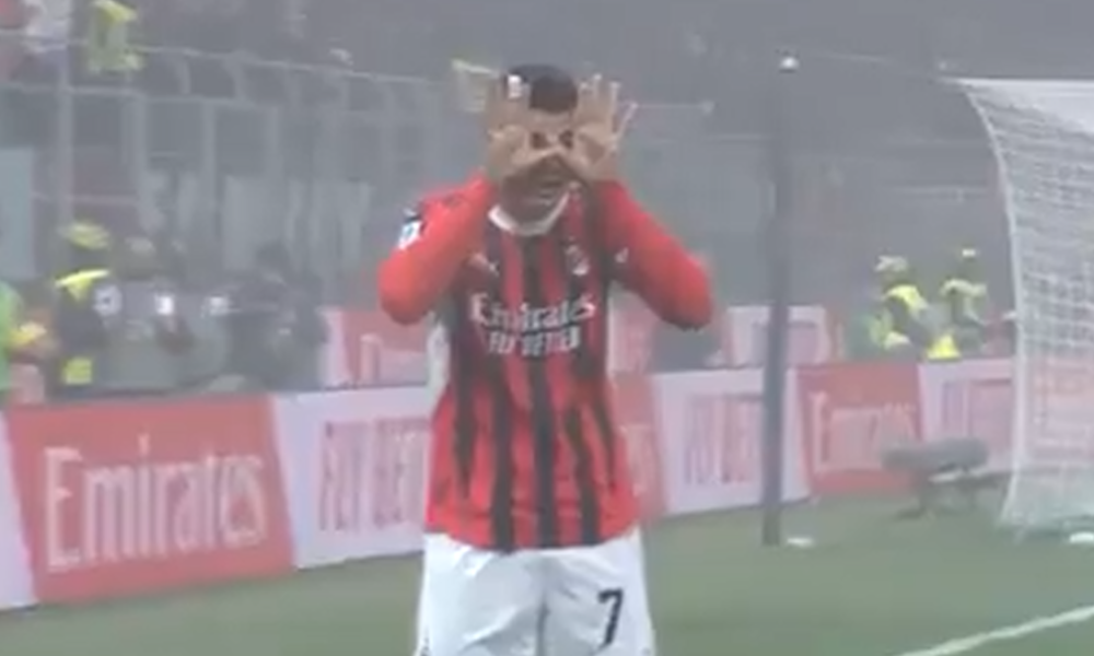 morata gol milan empoli